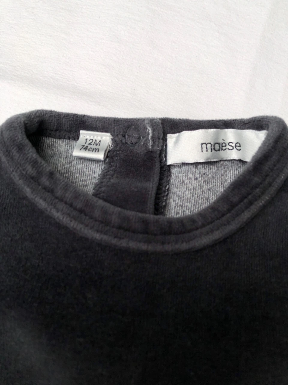 Marèse velvet pajamas 12 months – photo 4